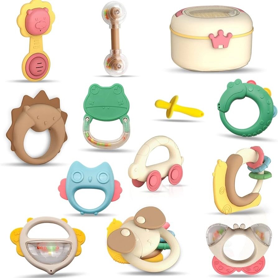 Musical Rattle Teether Set