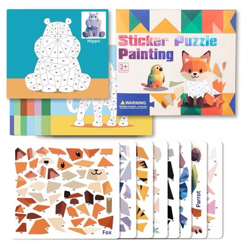3D Sticker Painting Game