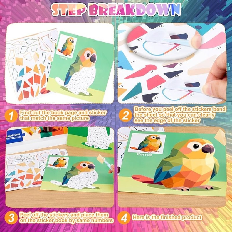 3D Sticker Painting Game