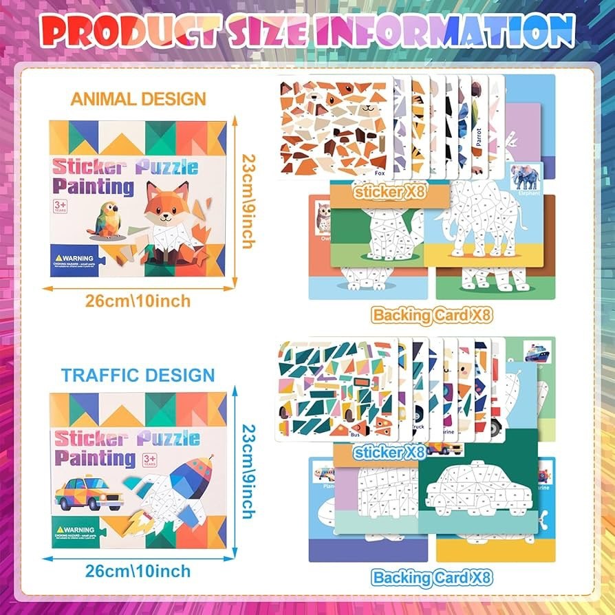 3D Sticker Painting Game