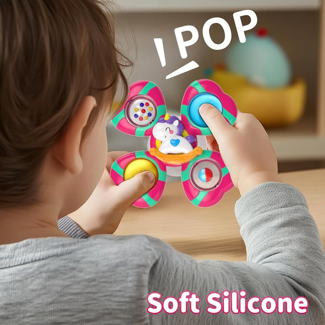 Spinning Bath Fidget Toys