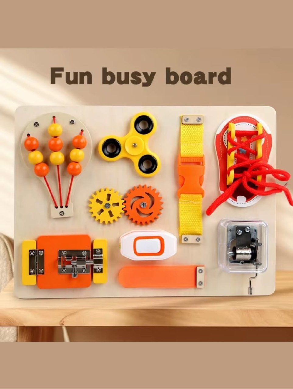 Balloon Gear Busy Board
