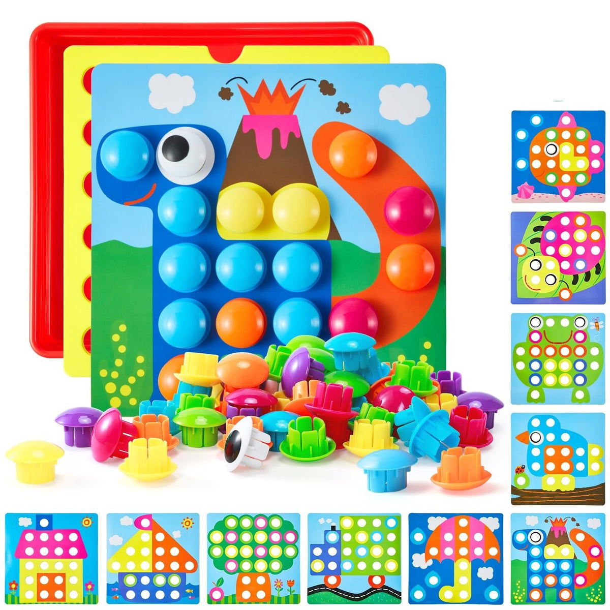 Mushroom Jigsaw Puzzle Toy