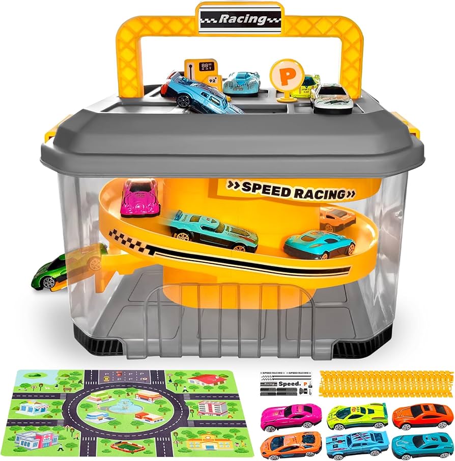 Car Garage Track Playset