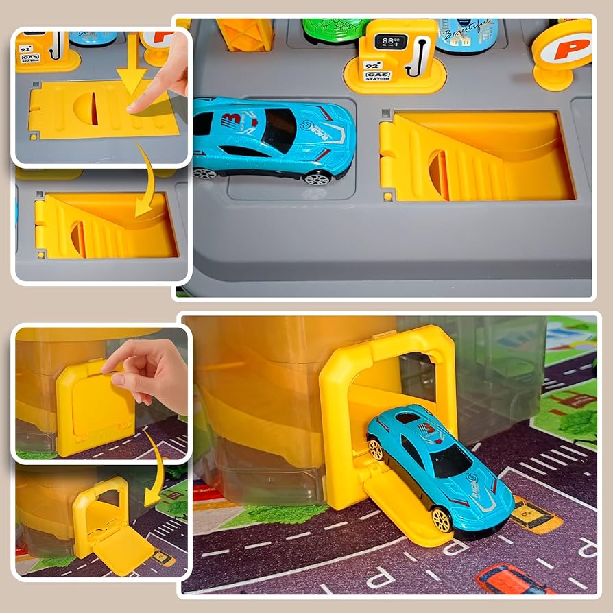 Car Garage Track Playset