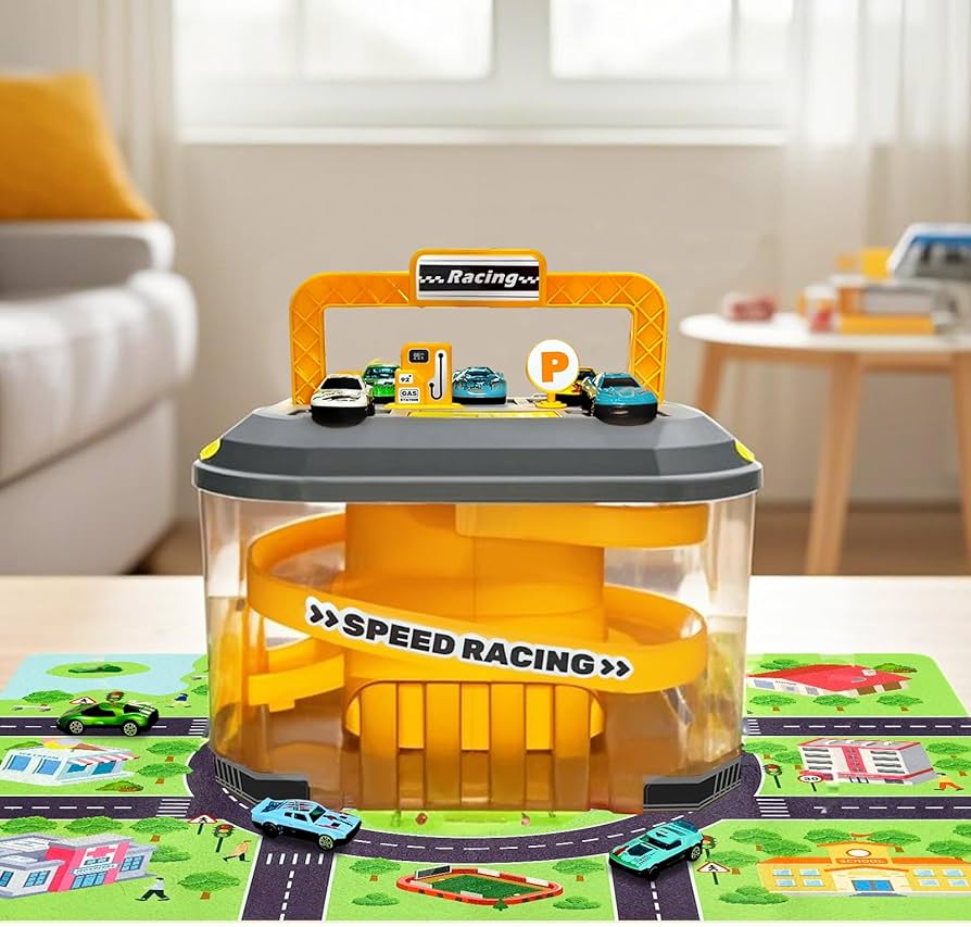 Car Garage Track Playset