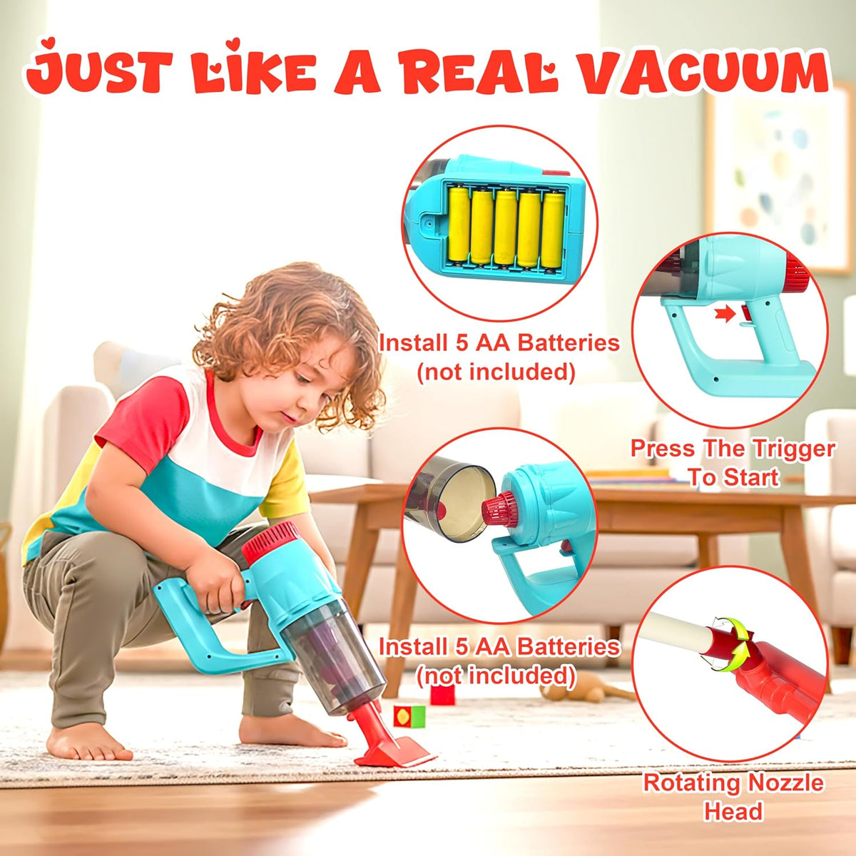 Kids Toy Vacuum Cleaner