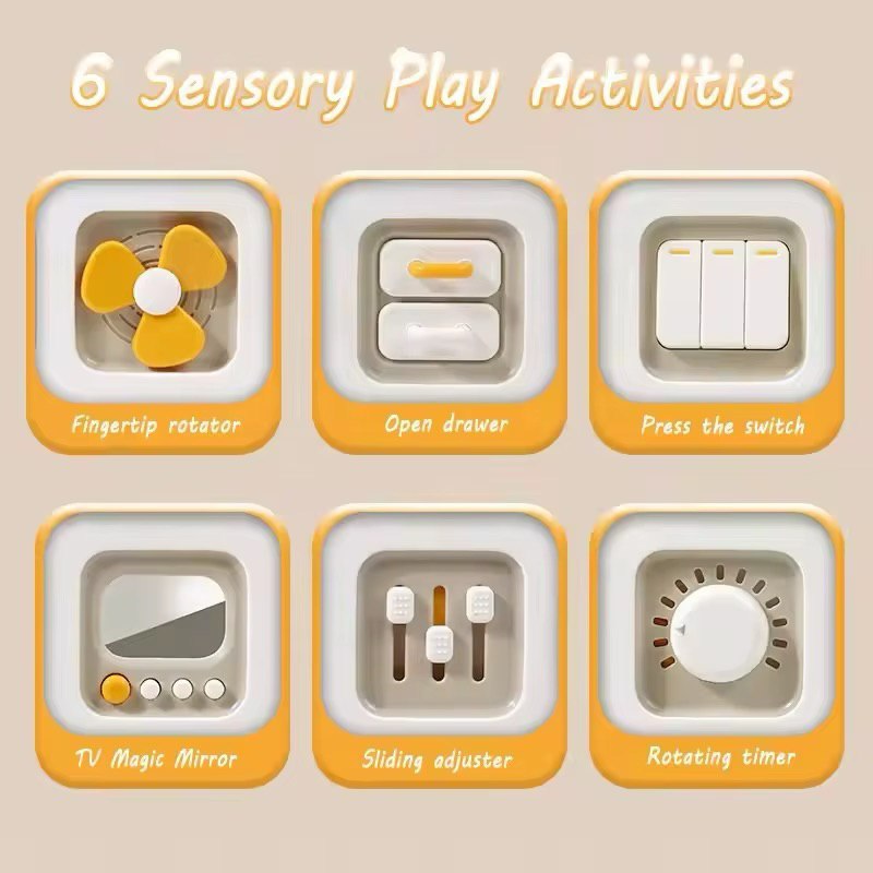 6-in-1 Busy Board Toy