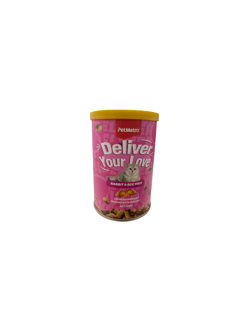 PetMetro Crunchy Biscuits - Rabbit & Egg Yolk