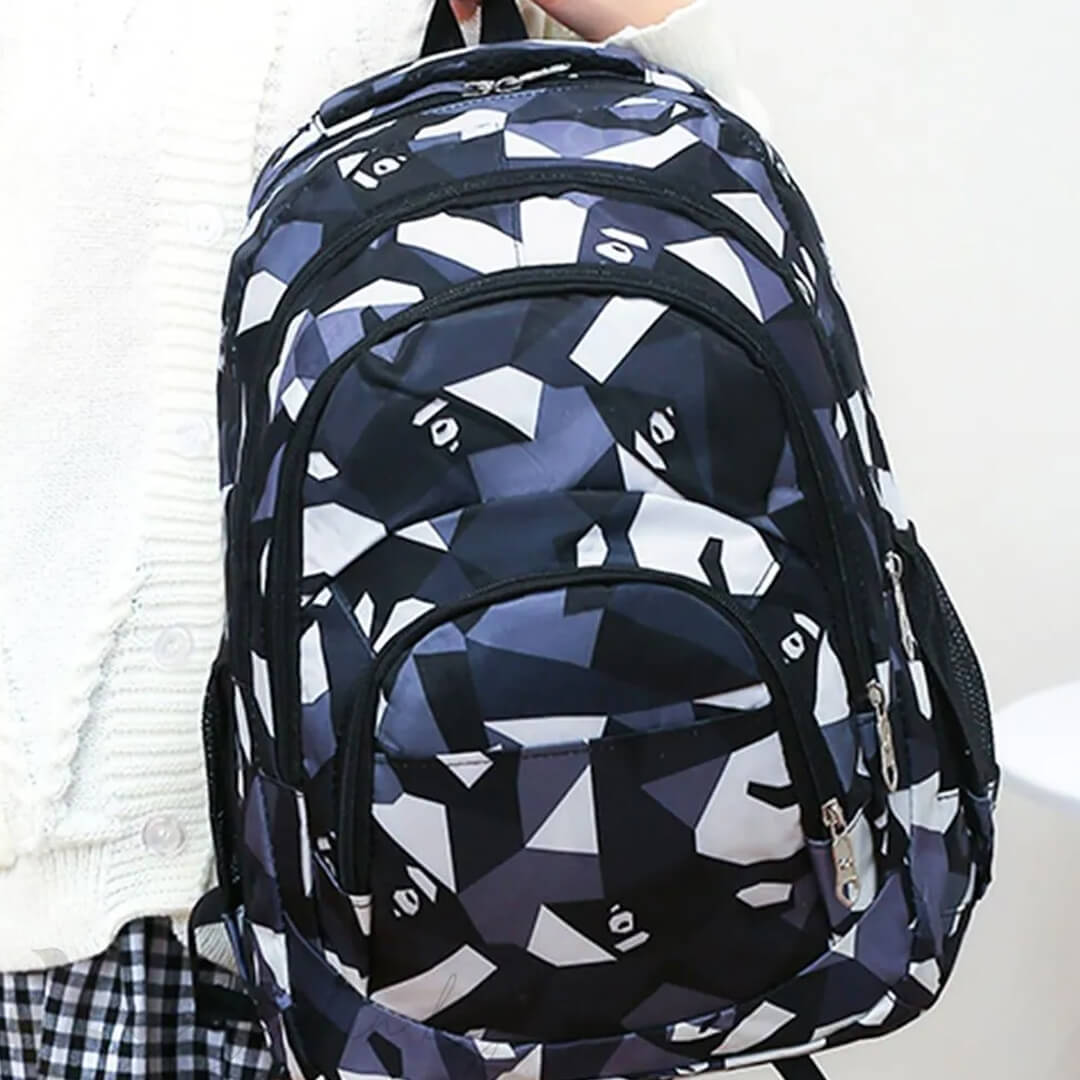 Waterproof backpack for middle school students, grade 4 to 9