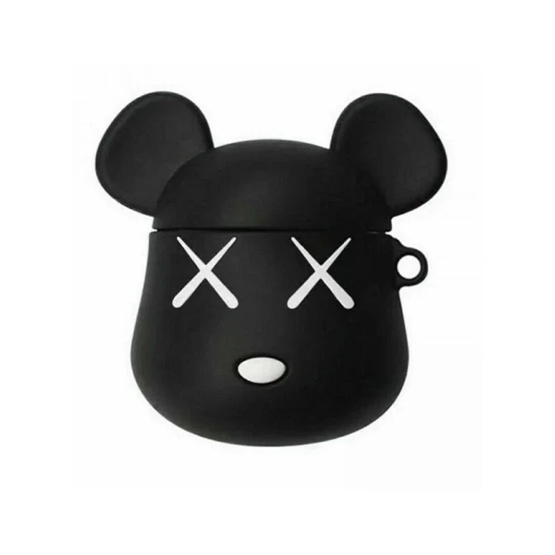 Black KAWS Companion Case for Apple Airpods