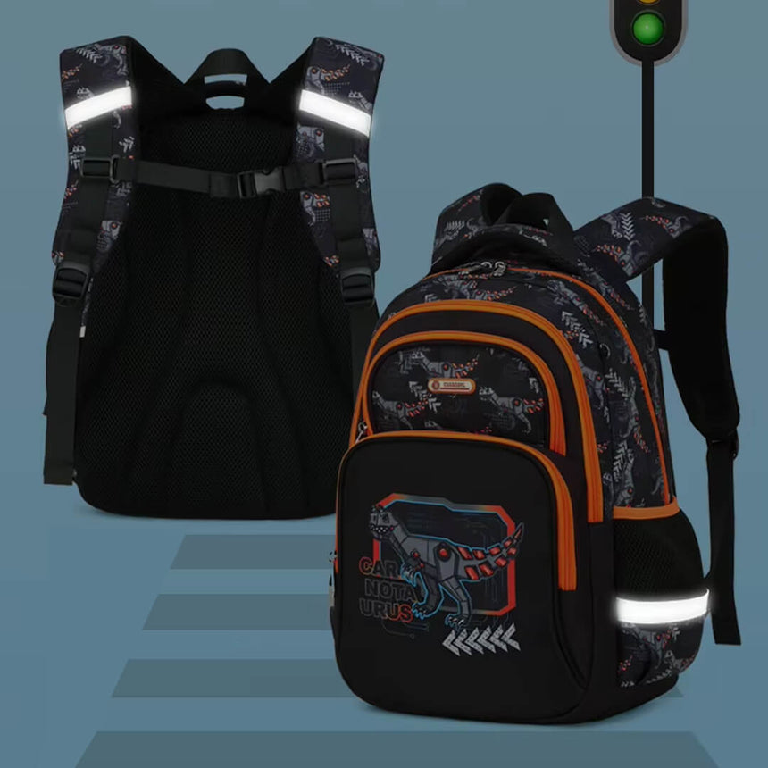 Cusangel Futuristic Dinosaur 3-Piece Backpack Set