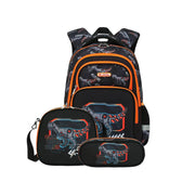 Cusangel Futuristic Dinosaur 3-Piece Backpack Set