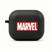 Black case with Marvel logo on a white background