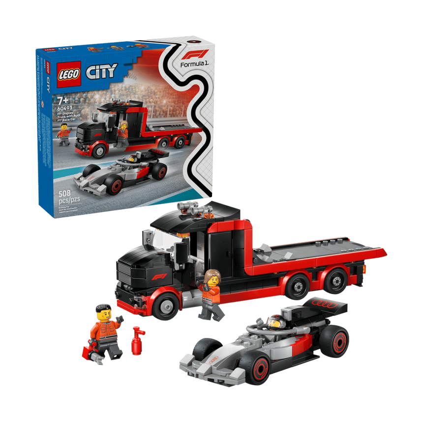 LEGO F1 Display Truck with Audi F1 Race Car (60493) by LEGO
