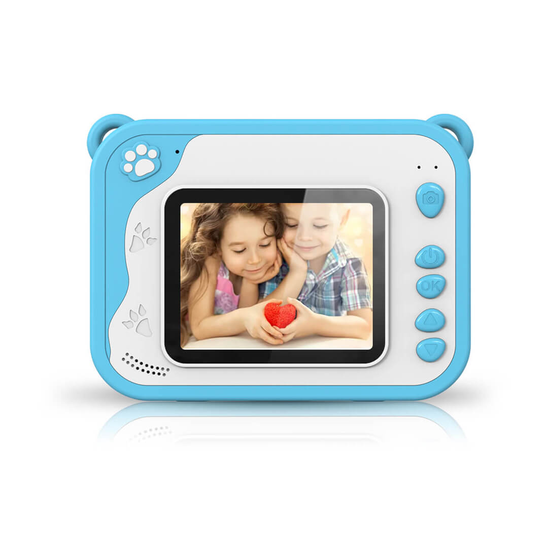 Kids Instant Print Camera Blue Dino 32GB
