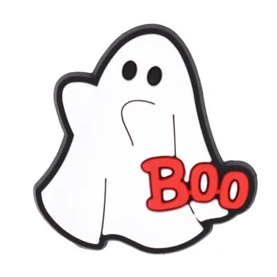 Ghost Boo Spooky Halloween Jibbitz Croc Charms -  Crocs