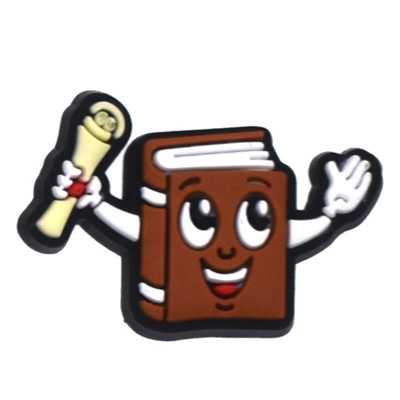 Book and Diploma Clothing Pin