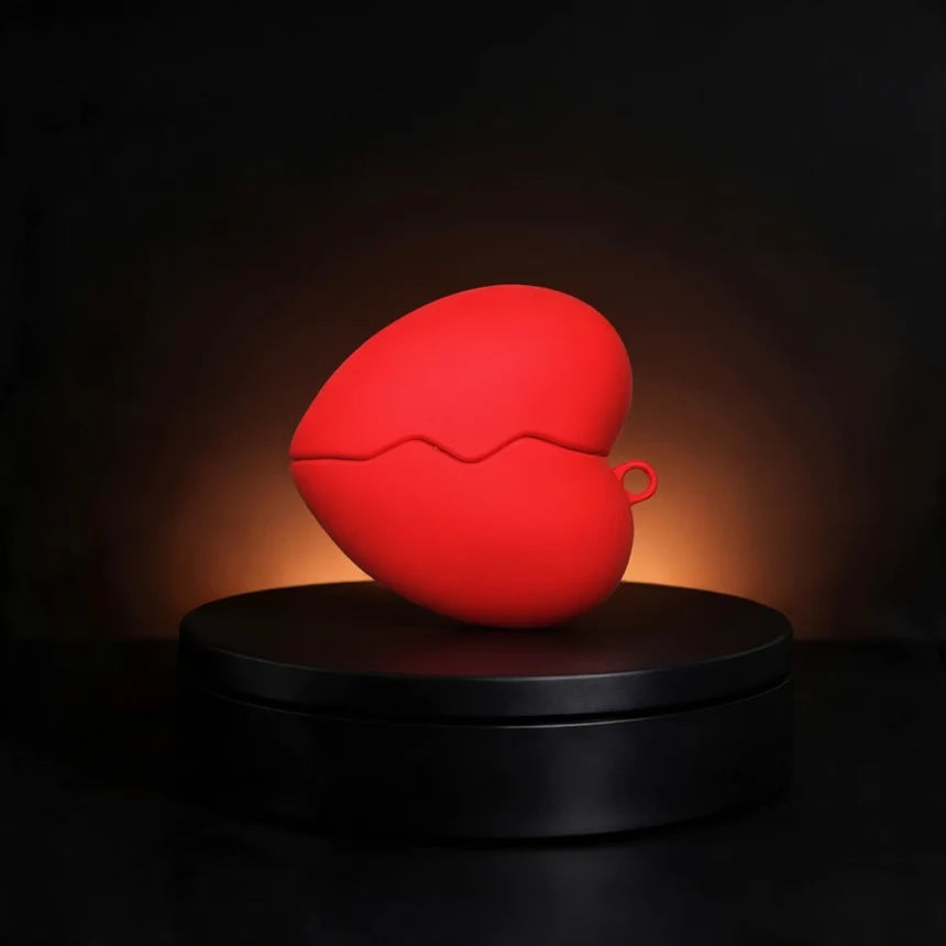 broken heart case for apple airpods and samsung galaxy buds from inkbee store lebanon