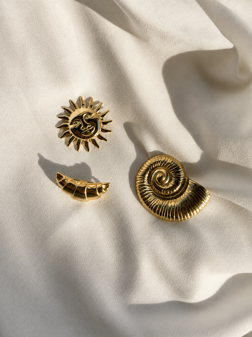 Secret Shell Brooch