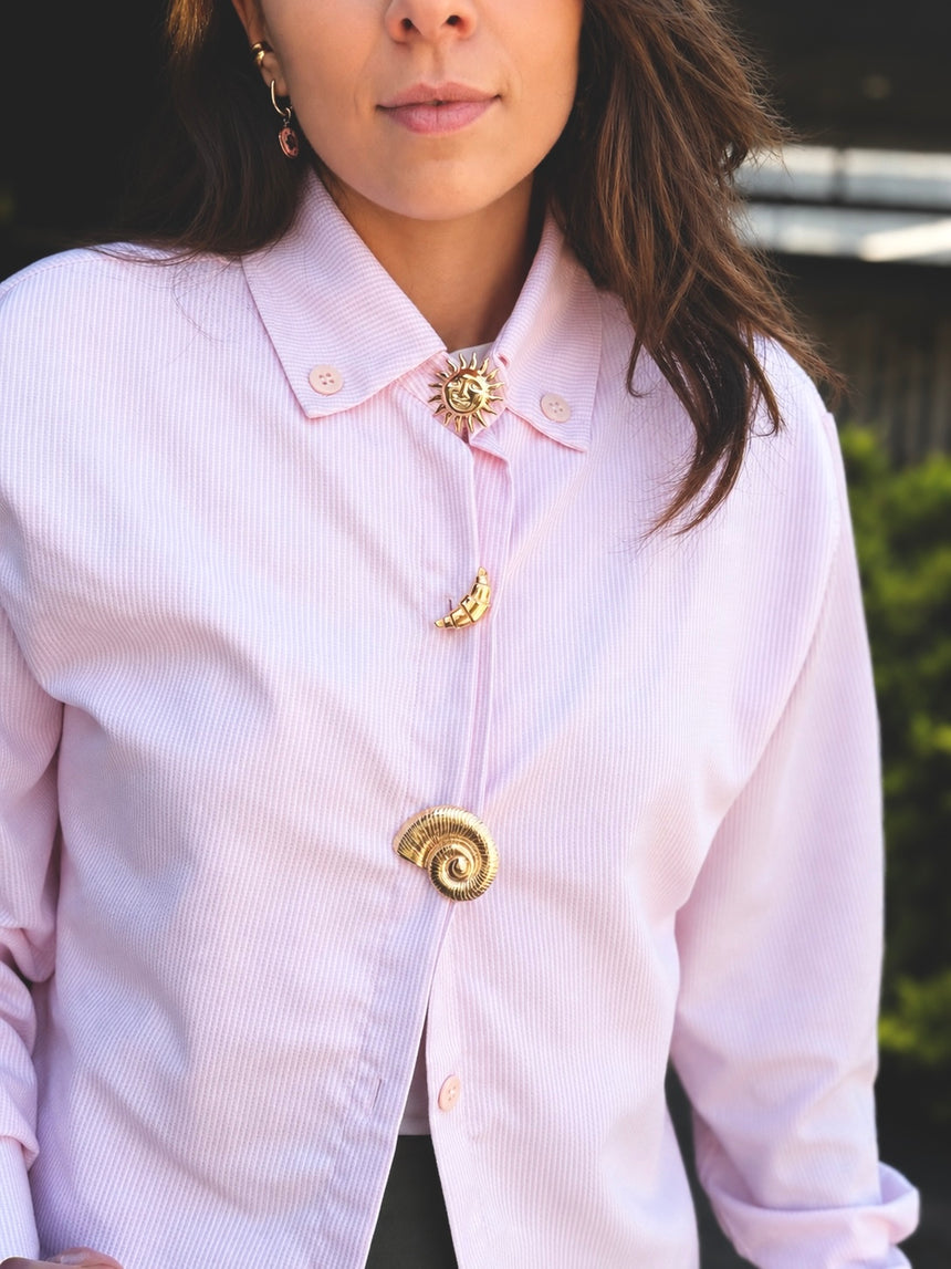 Secret Shell Brooch
