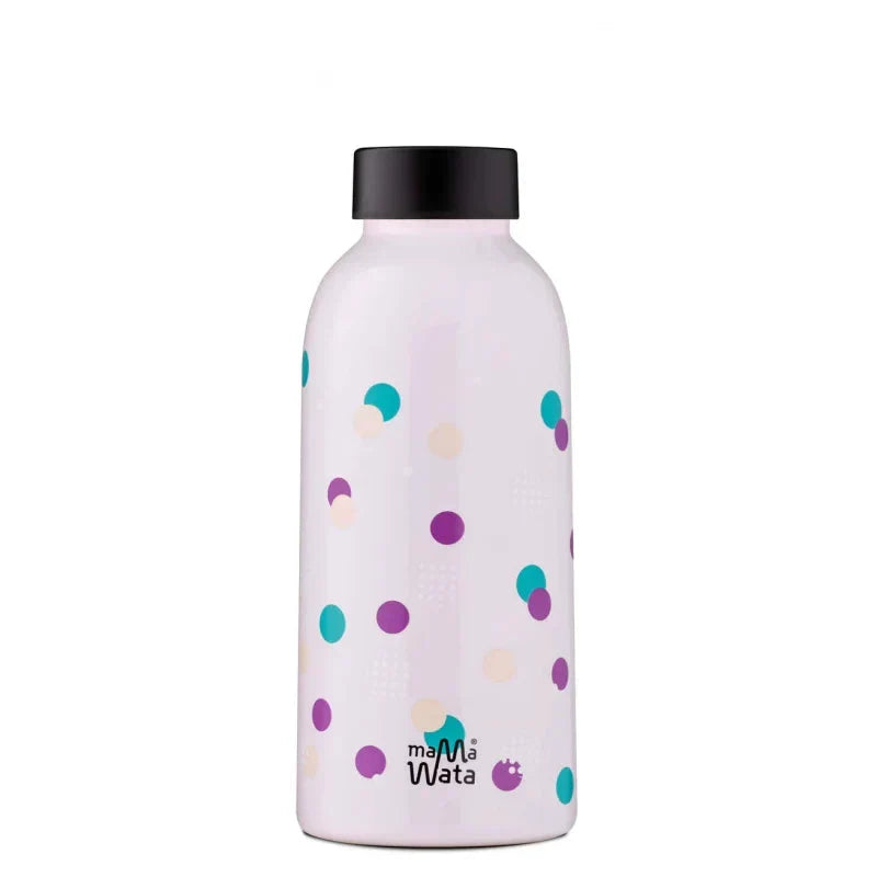 Insulated Stainless Steel Bottle, Bubbles 470ml Lunch Box & Water Bottles Insulated Stainless Steel Bottle, Bubbles 470ml Insulated Stainless Steel Bottle, Bubbles 470ml MAMAWATA