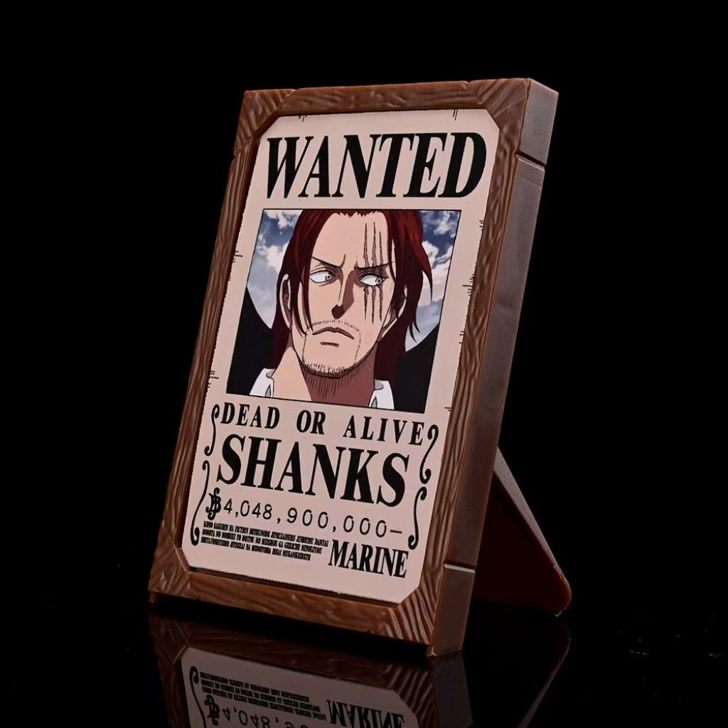 One Piece Bounty Wanted Poster Stand Anime Merch - Nakama Lebanon