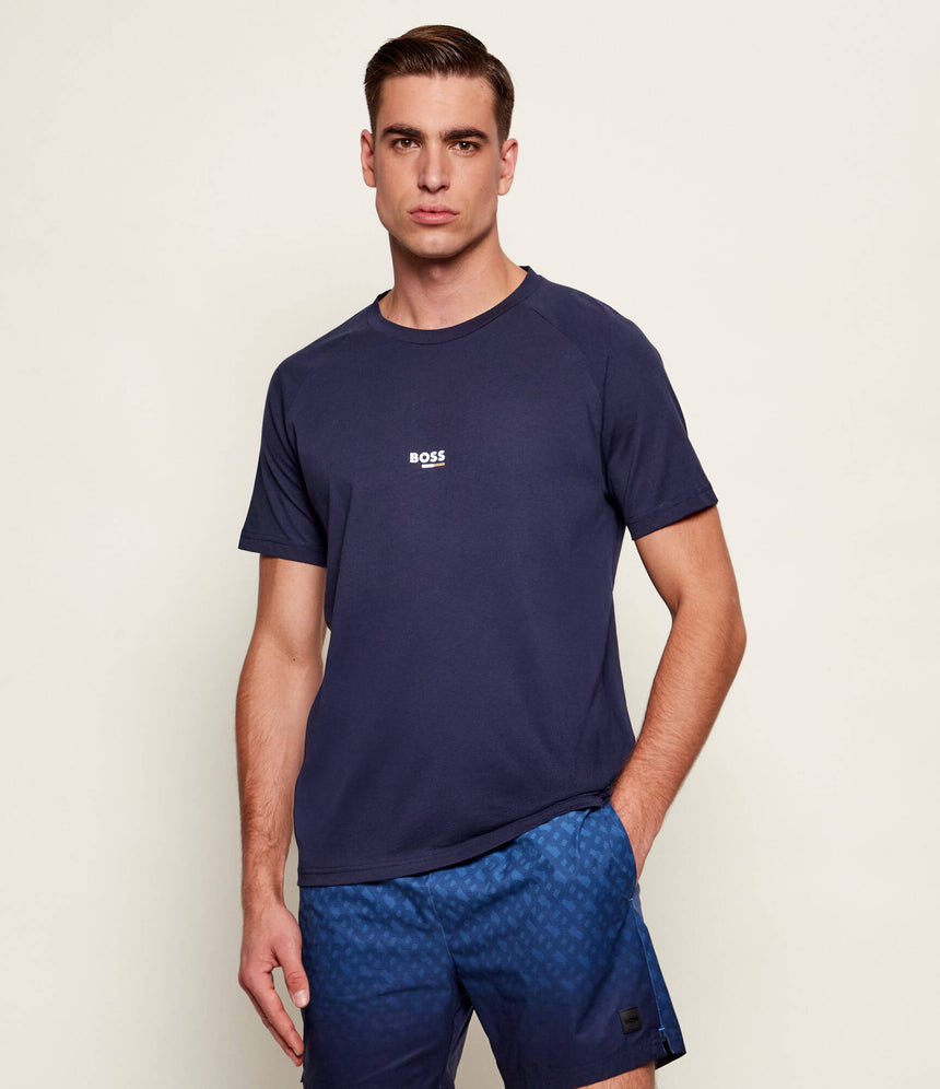 BOSS Slim Fit T-shirt Navy Blue