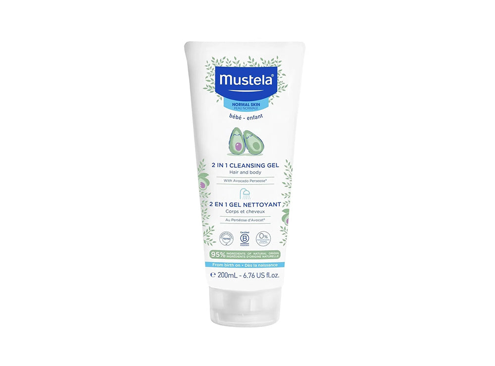 Mustela 2In1 Hair And Body Gel 200 ml
