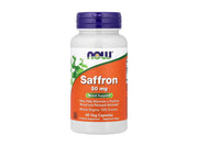 Now Saffron 50 mg 60 Capsules