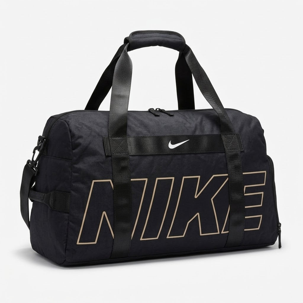 Medium Gym Duffle Bag Black