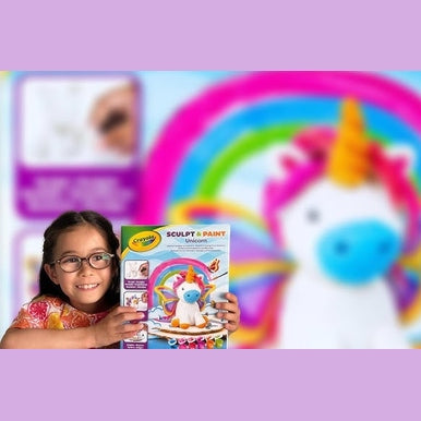 Crayola Paint & Sculpt Unicorn Kit by Crayola