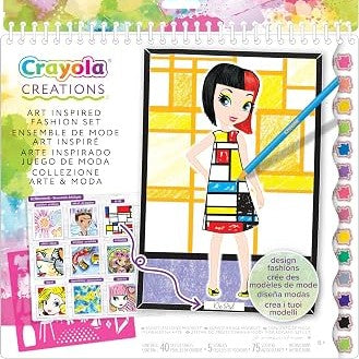 Crayola Creations Fashion Album with Numbers by Crayola