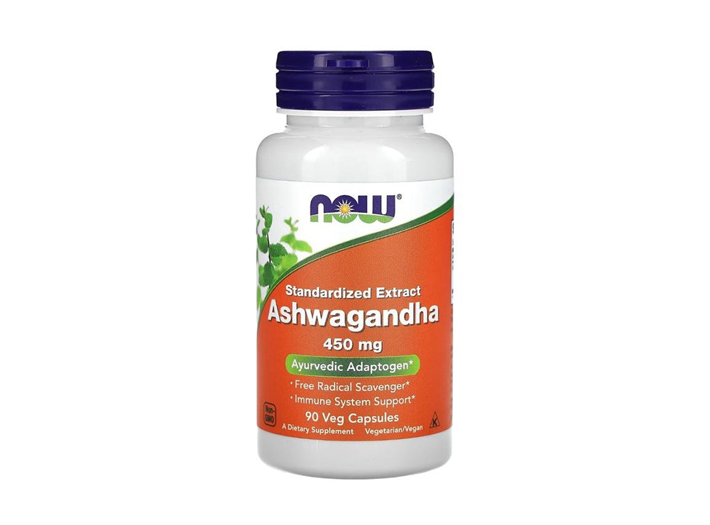 Now Ashwagandha 450 mg 90 Capsules