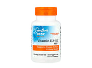 Doctors Best Vitamin D3+K2 MK7 60 Capsules