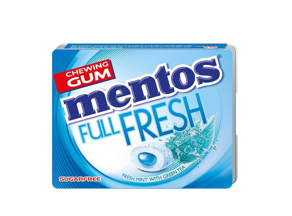 Mentos Gum Blister Pure Fresh Mint 8 Pieces
