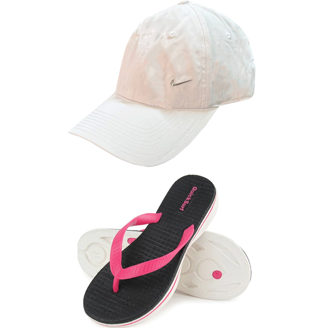 Cap Plus Flip Flop Offer Women