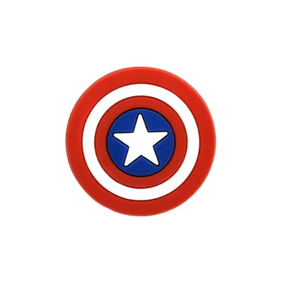 Captain America Jibbitz Croc Charms - Crocs