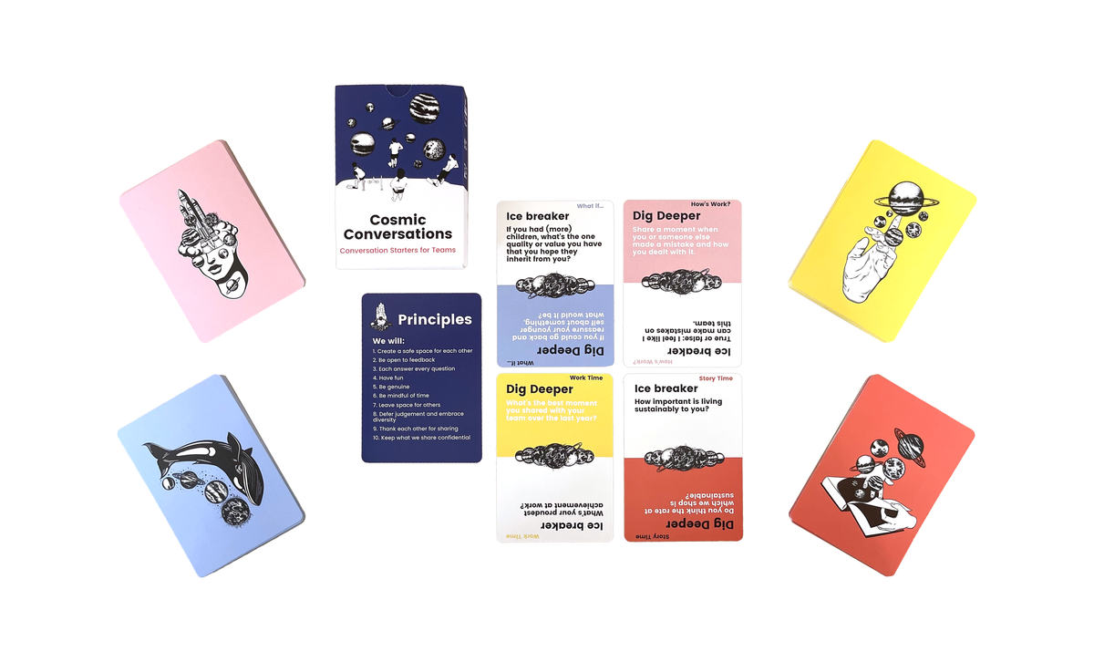 Cosmic Conversations Starters for Teams