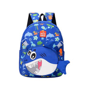 Kids Cartoon Shark Backpack & Lunch Shoulder Bag Set
