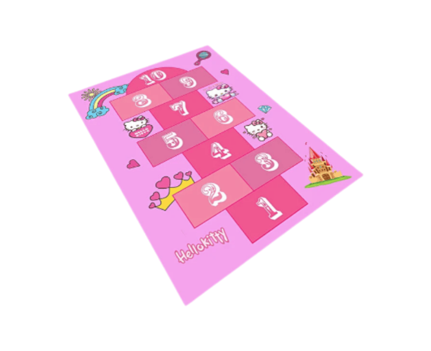 Hello Kitty Kids Hopscotch Rug