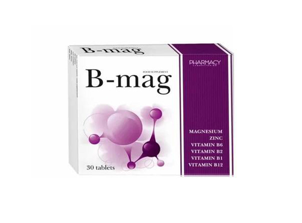 B Mag Magnesium Citrate 300mg 30 Tablets