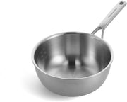 Frying Pan, Stainless Steel, 3 Ply Wok Pan Wok Pan Frying Pan, Stainless Steel, 3 Ply Wok Pan Frying Pan, Stainless Steel, 3 Ply Wok Pan KitchenAid