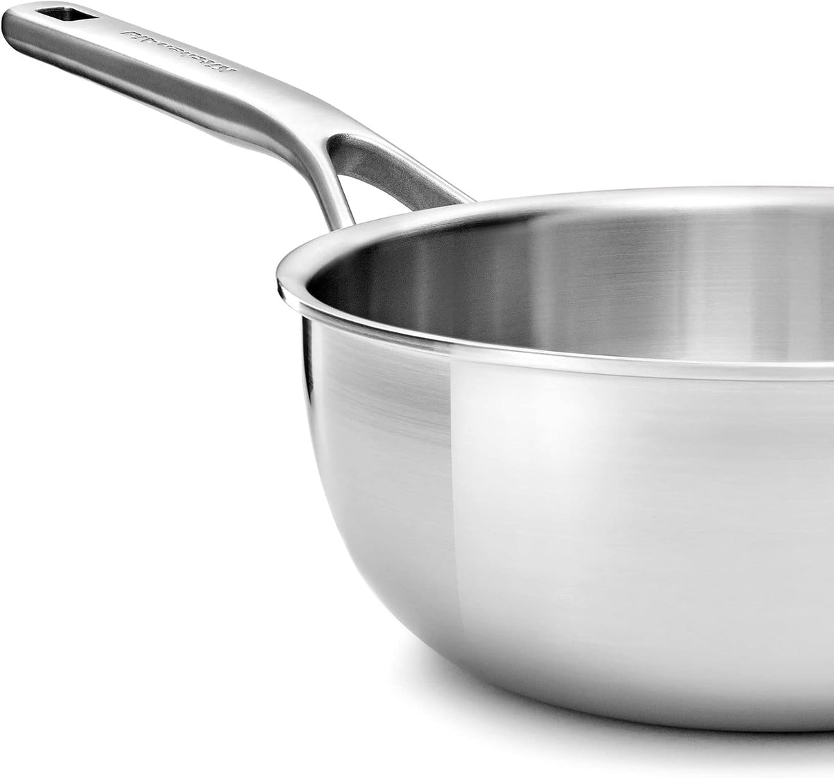 Frying Pan, Stainless Steel, 3 Ply Wok Pan Wok Pan Frying Pan, Stainless Steel, 3 Ply Wok Pan Frying Pan, Stainless Steel, 3 Ply Wok Pan KitchenAid