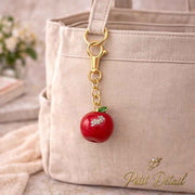 Chic Apple Charm Keychain Petit Détail Lebanon