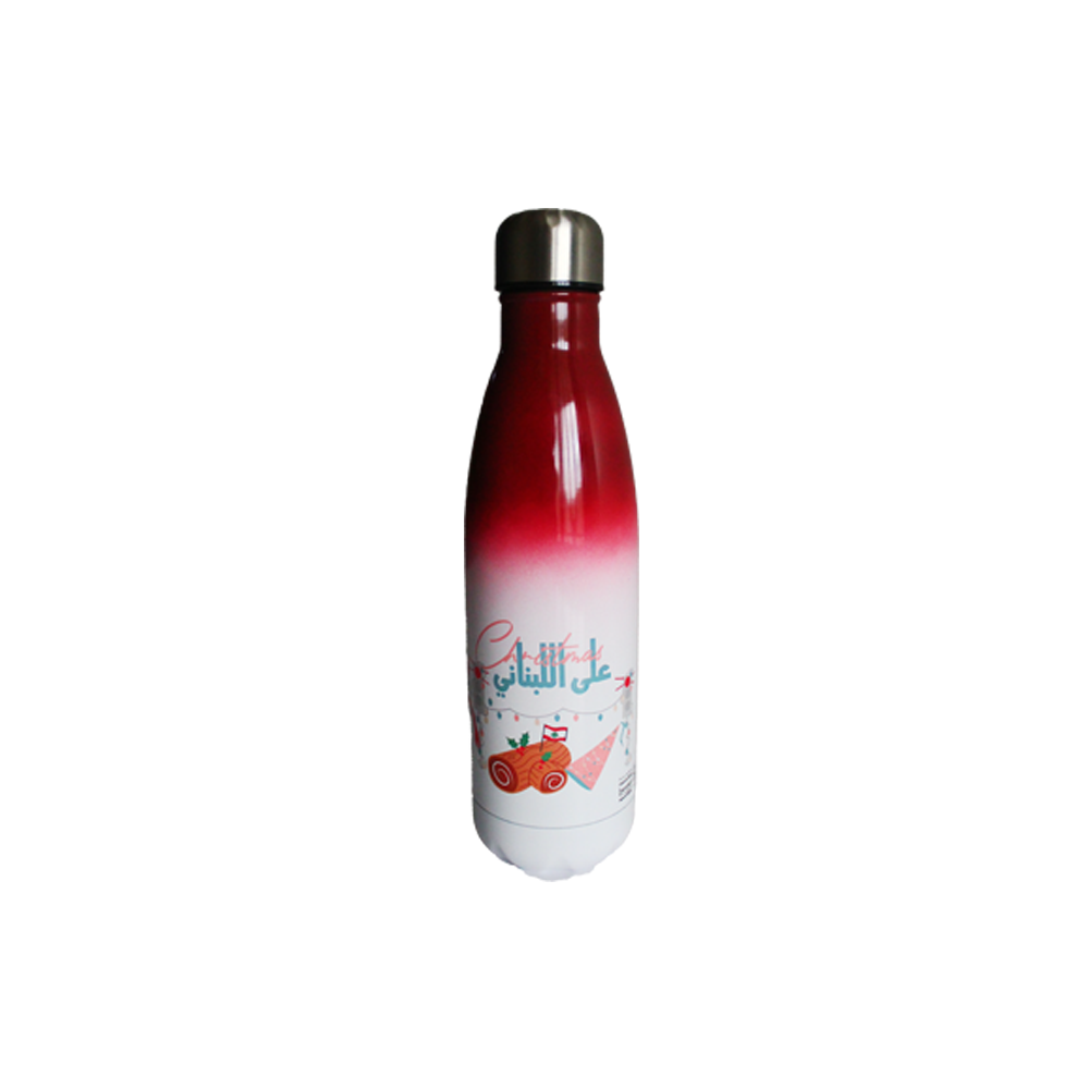 Red Refreshing Water Bottle