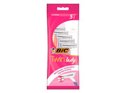 Bic Twin Lady Razors Close Shave 5 Pieces