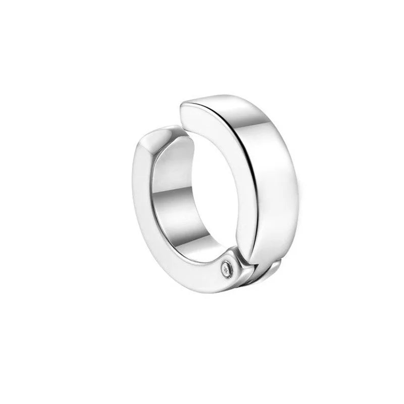 Plain Loop Clip-On Earrings | No Piercing Needed | Pair
