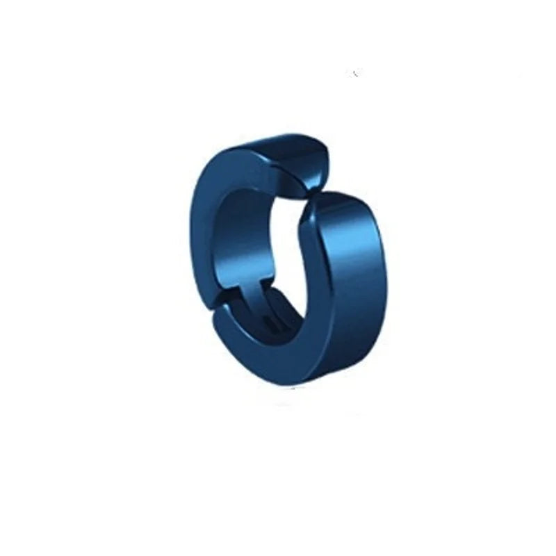 Plain Loop Clip-On Earrings | No Piercing Needed | Pair