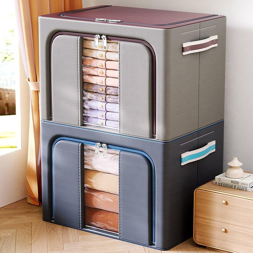 Clothes Foldable Storage Box Organizer - 66L (50 x 40 x 33 cm)